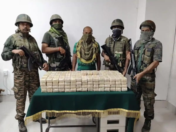Assam Rifles seizes a major consignment of narcotics in Agartala, August 2025. | News+Police: Police Positive e-News