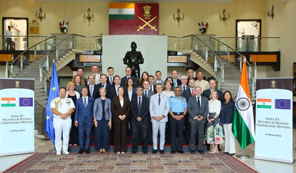India-EU Security and Defence Cooperation meeting, New Delhi, September 2025. | Ministry of Defence.