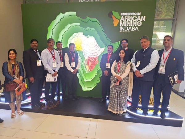 An Indian delegation led by Minister of State for Coal and Mines, Shri Satish Chandra Dubey, led an Indian delegation to Cape Town, South Africa for Mining Indaba 2026, February 2026