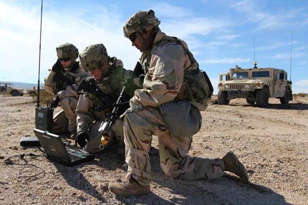 US Army cyber warfare specialists, 2019. | US Cyber Command.