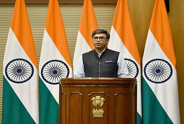 	Indian Foreign Secretary, Vikram Misri briefing the media on ‘Operation Sindoor’, in New Delhi on May 10, 2025. | PIB.</p>
