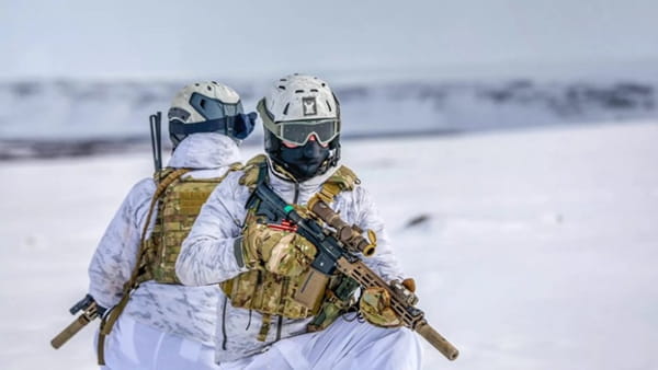 US Army training at Pituffik Space Base, Greenland, May 2023. | Polaris/Newscom